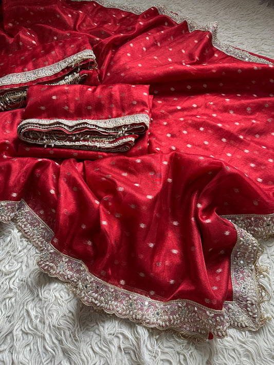 Tissue silk saree