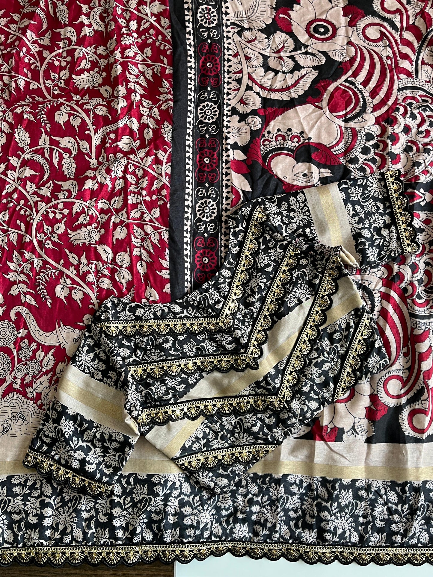 Pure Blooming silk georgette saree