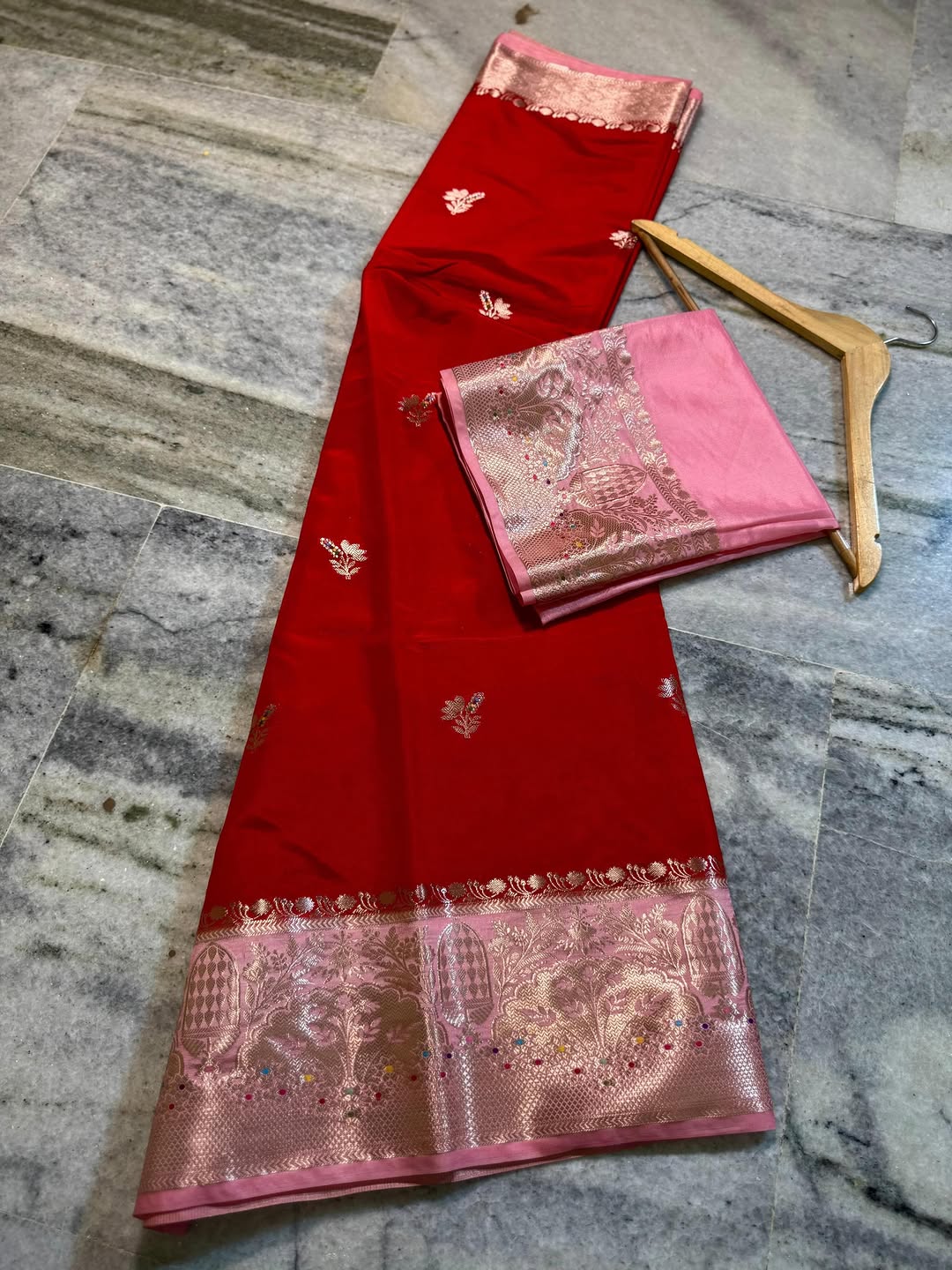 Banarasi katan silk saree