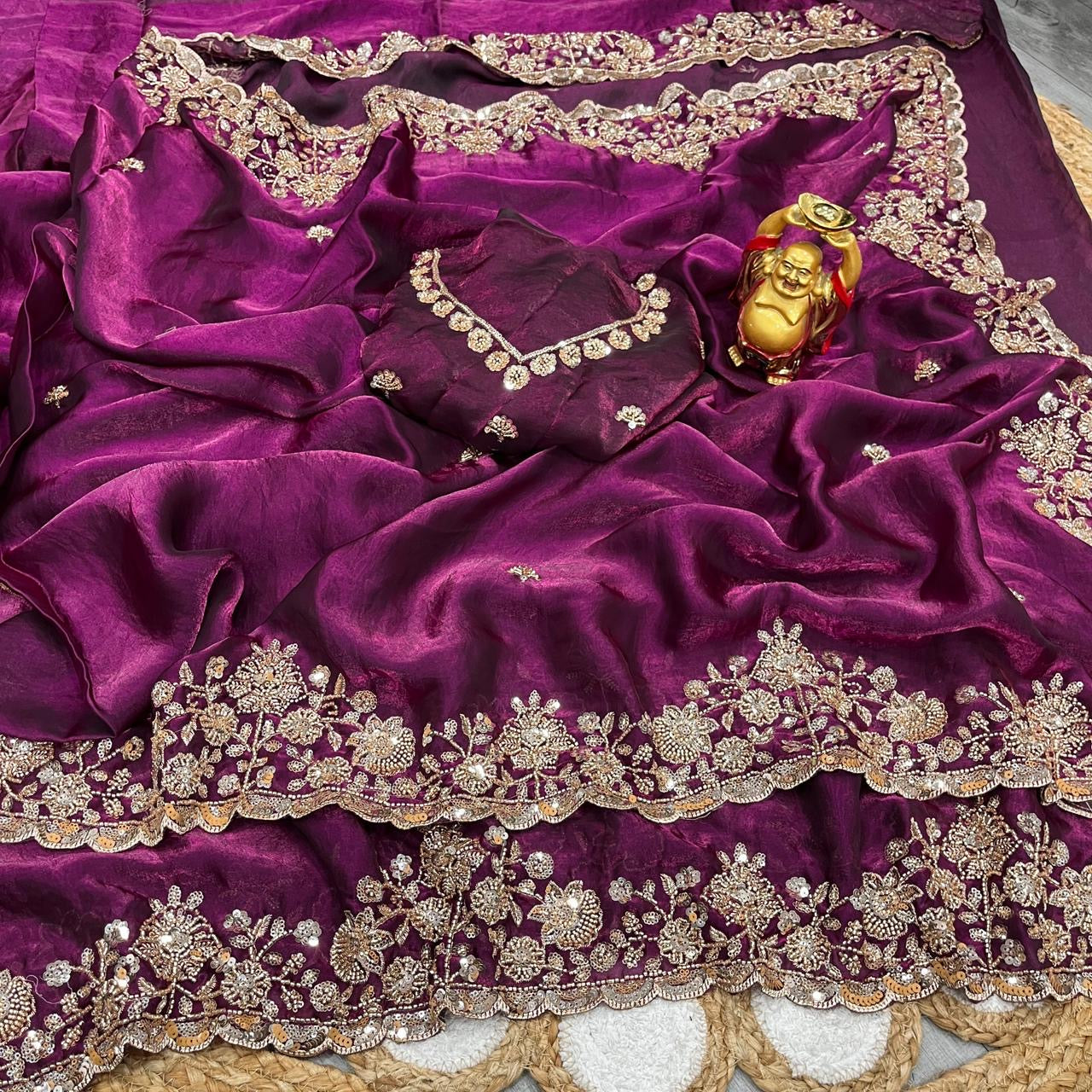 space silk sarees
