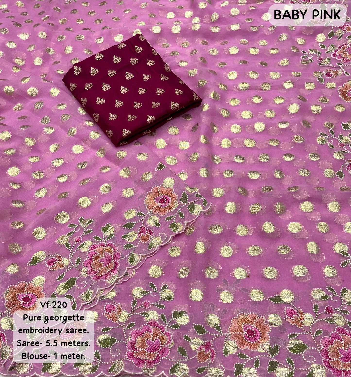 Georgette saree
