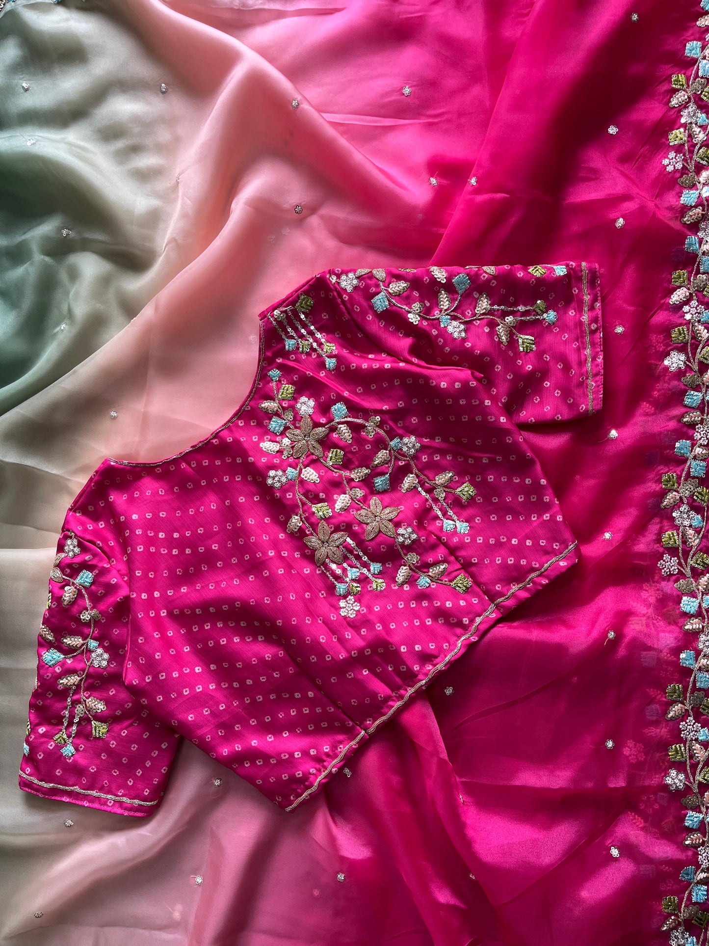 Tabi silk saree