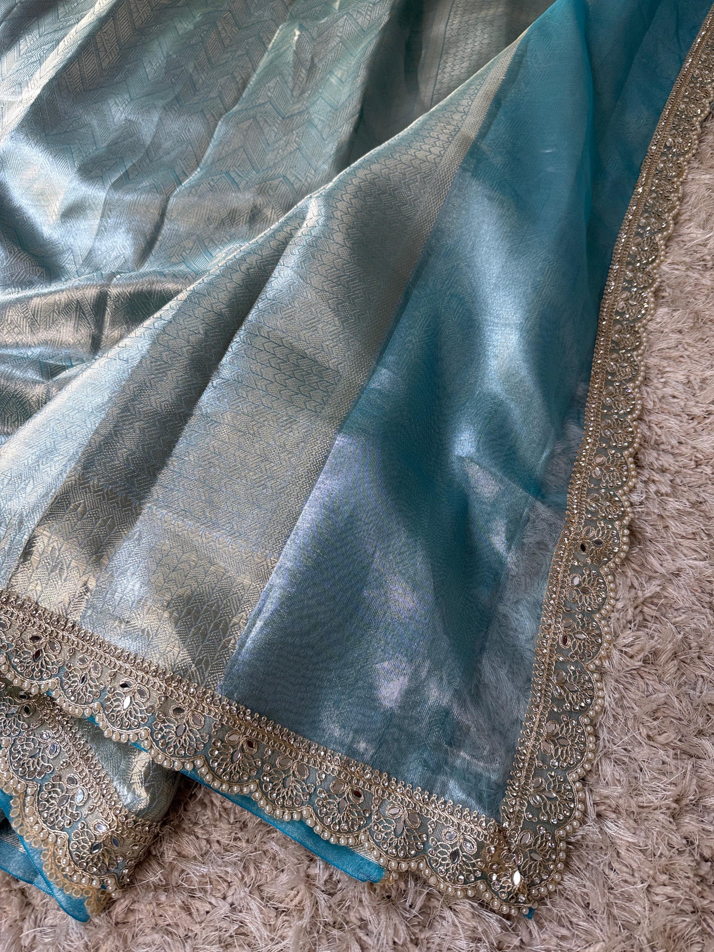Tissue banarasi saree