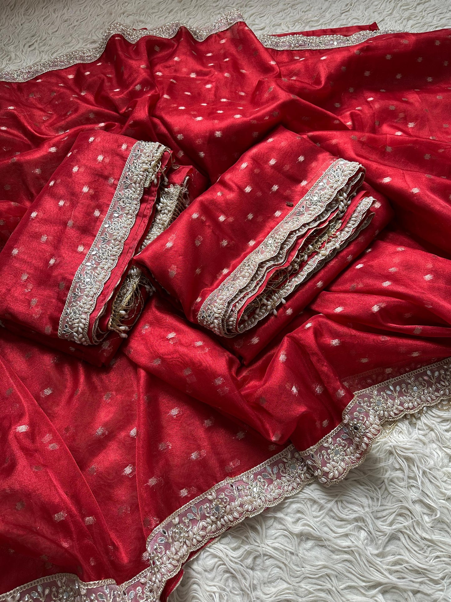 Tissue silk saree