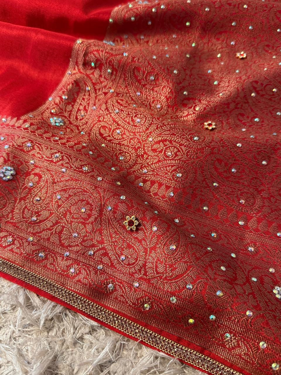 Banarasi Katan Tissue Silk Saree