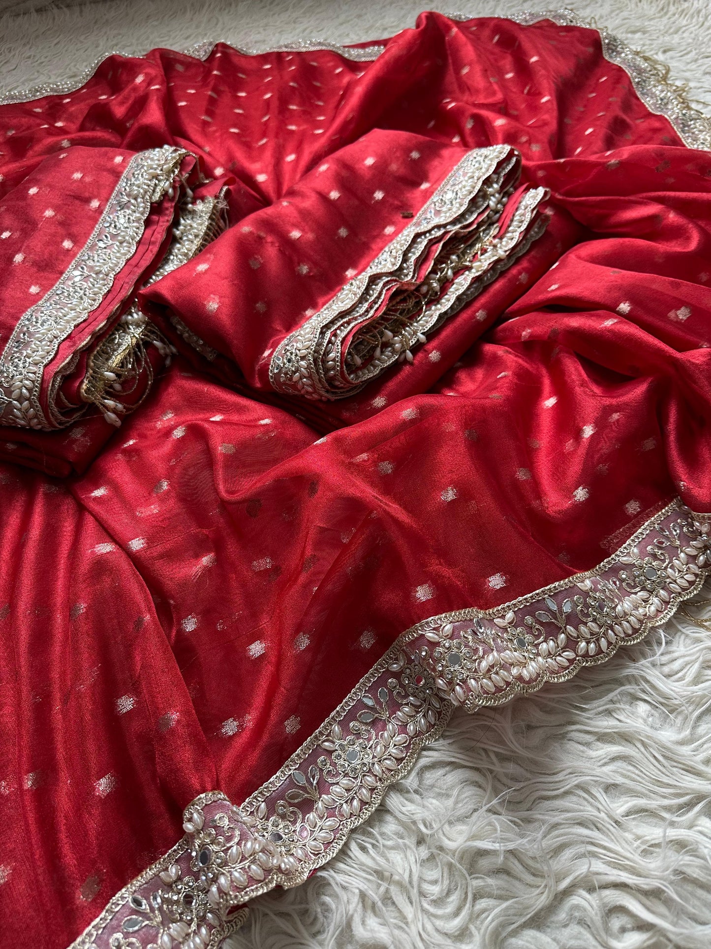 Tissue silk saree