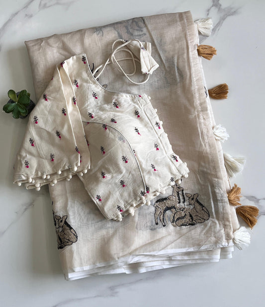 Chanderi saree