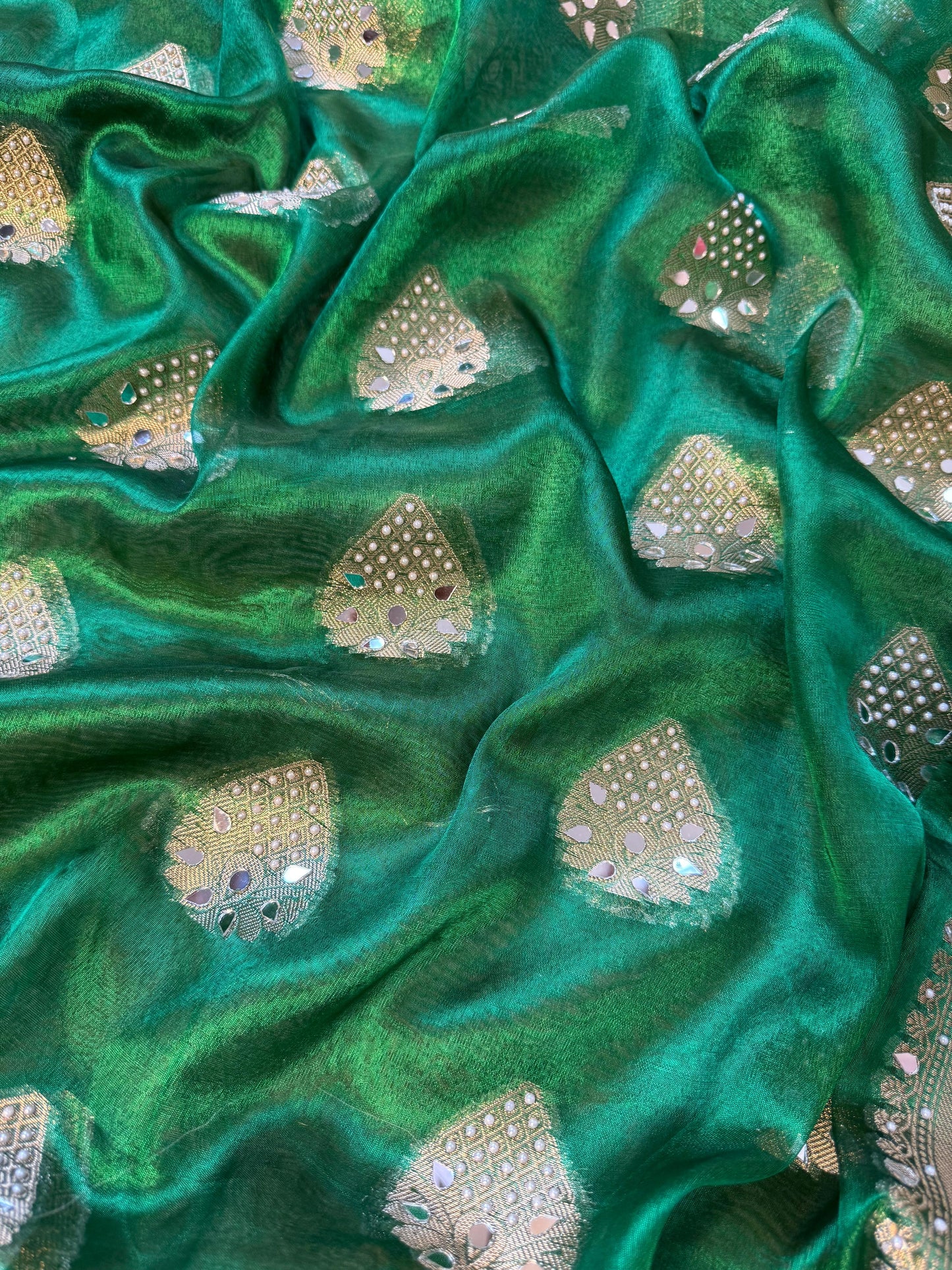 Banarasi maharani tissue saree