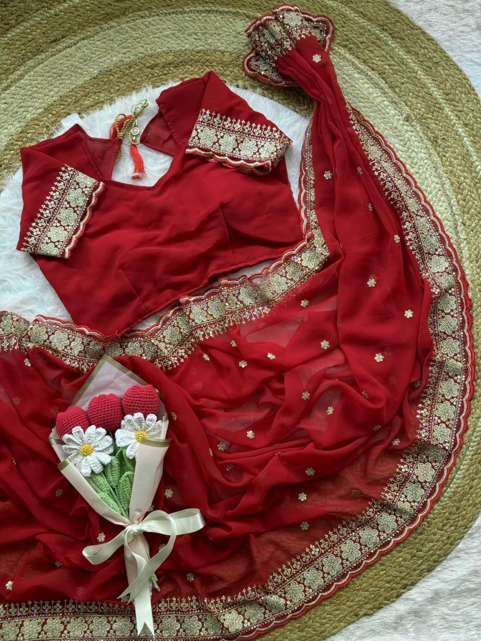 Soft Georgette saree