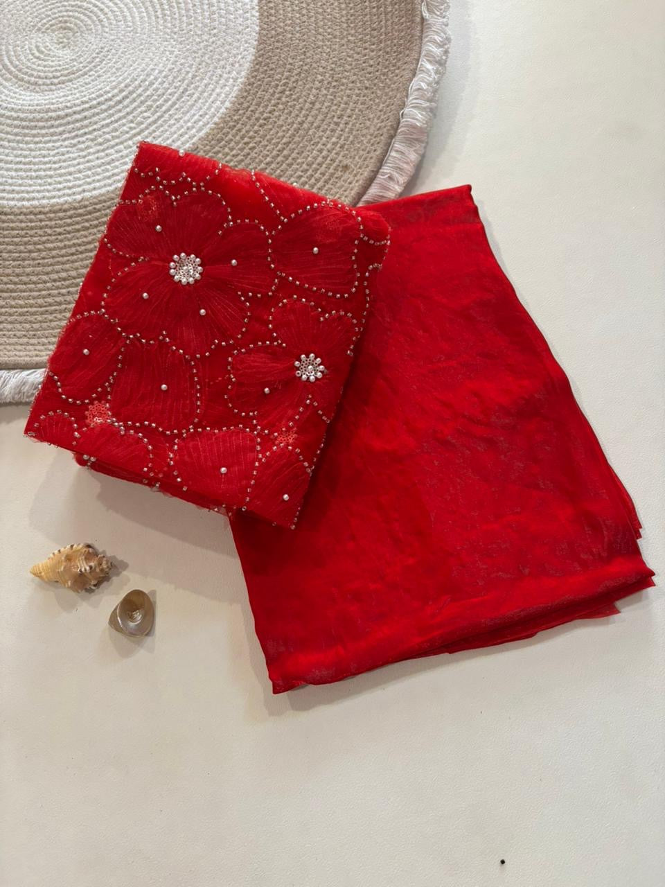 soft satin silk saree