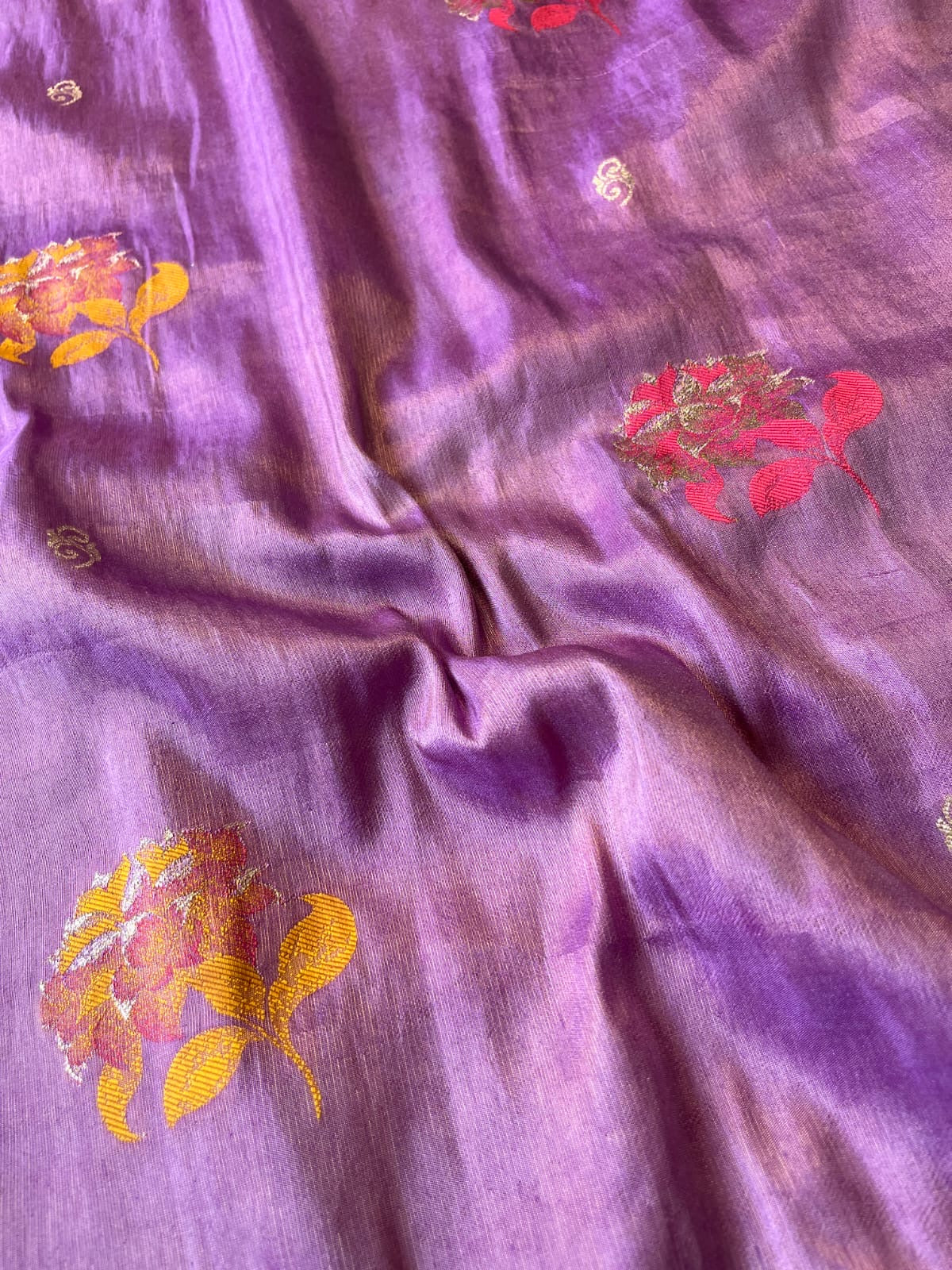 Tissue silk saree