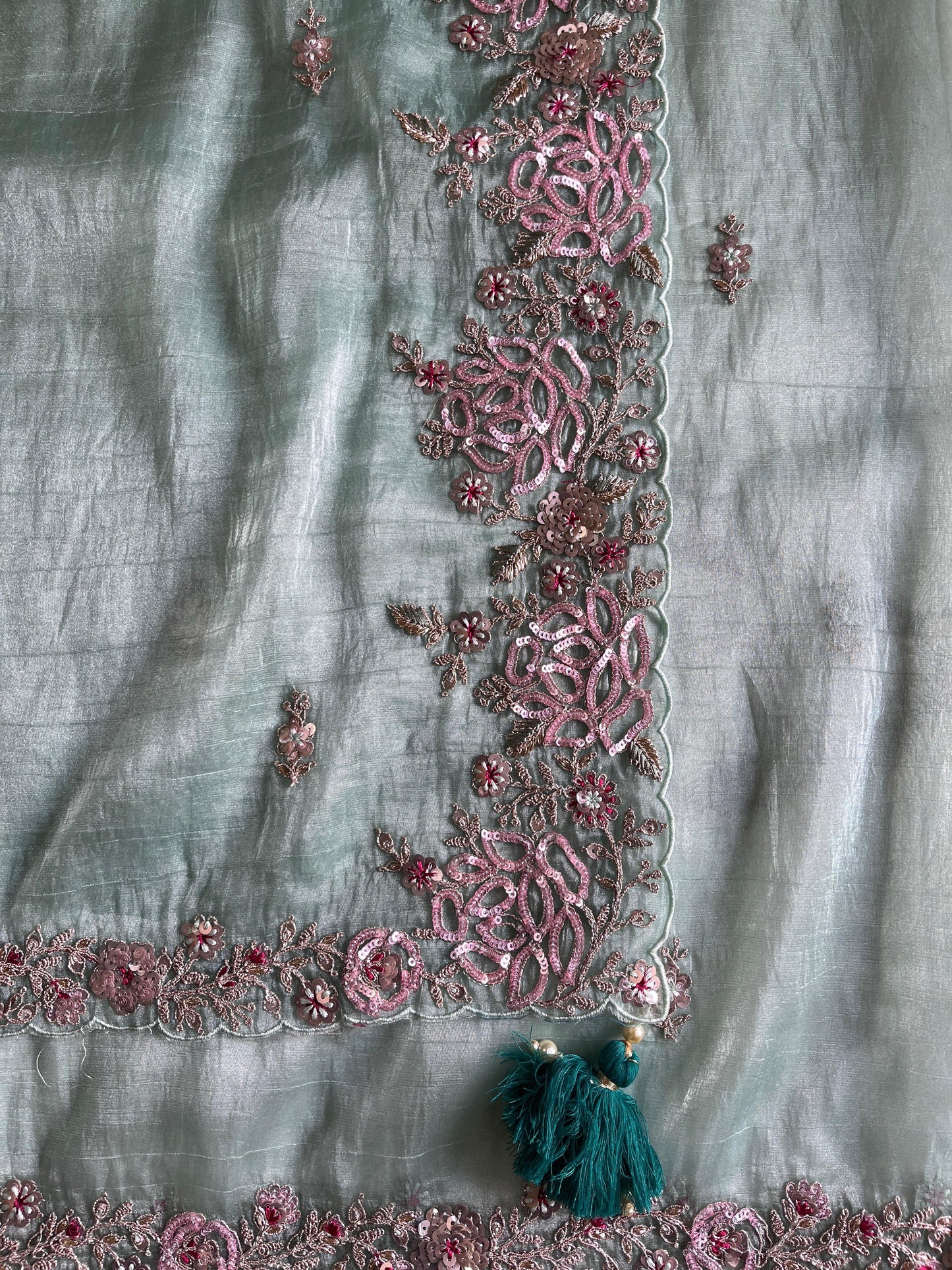 Pure banarasi tissue saree