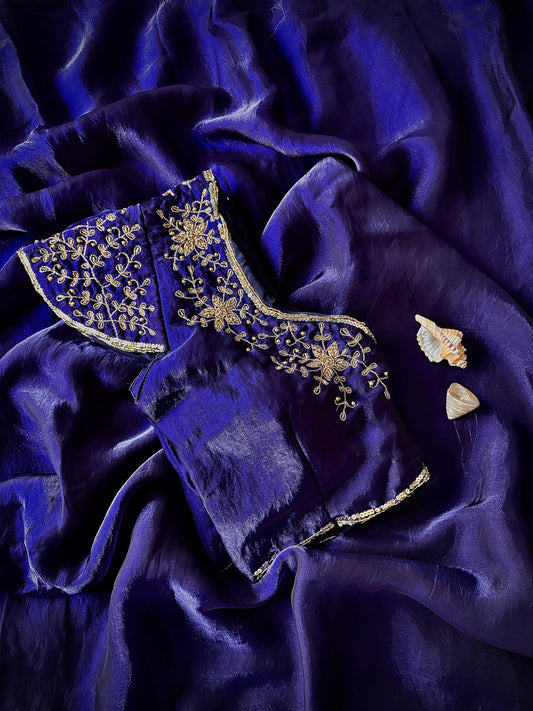 Space silk saree