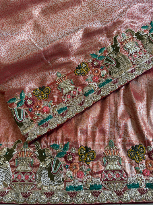 Pure Soft Tissue Silk Saree