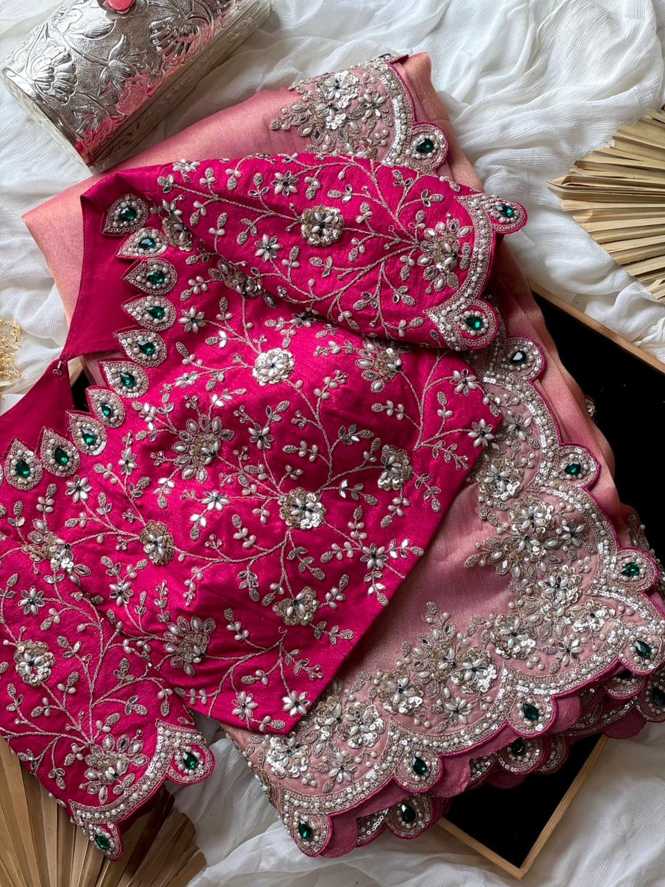 Premium tissue silk saree