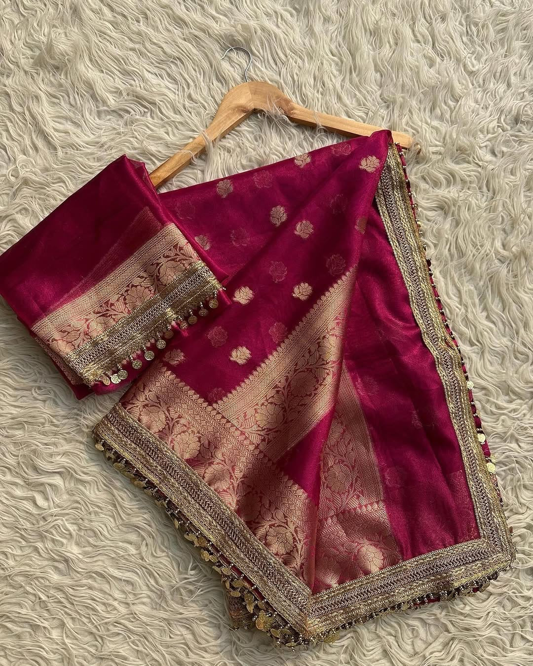 Tissue silk saree