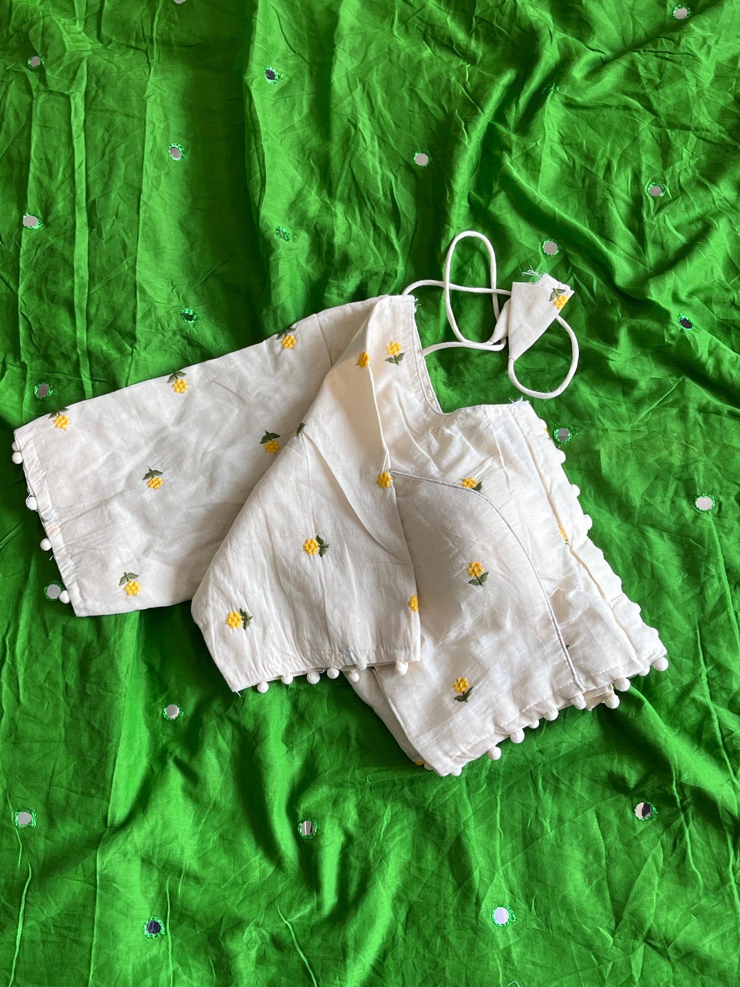 Mulmul cotton saree