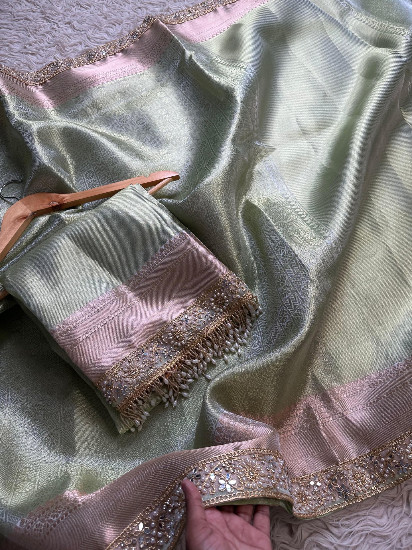 Banarasi kanjivaram silk saree