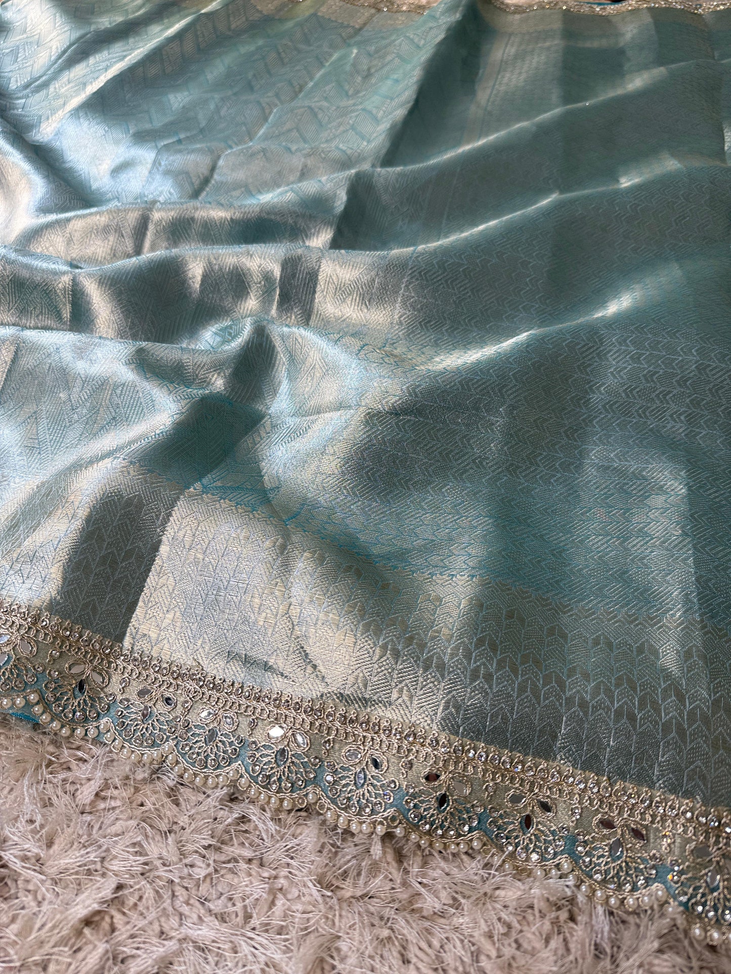 Tissue banarasi saree