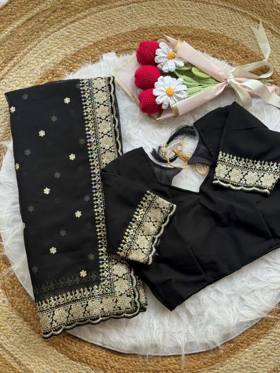 Soft Georgette saree