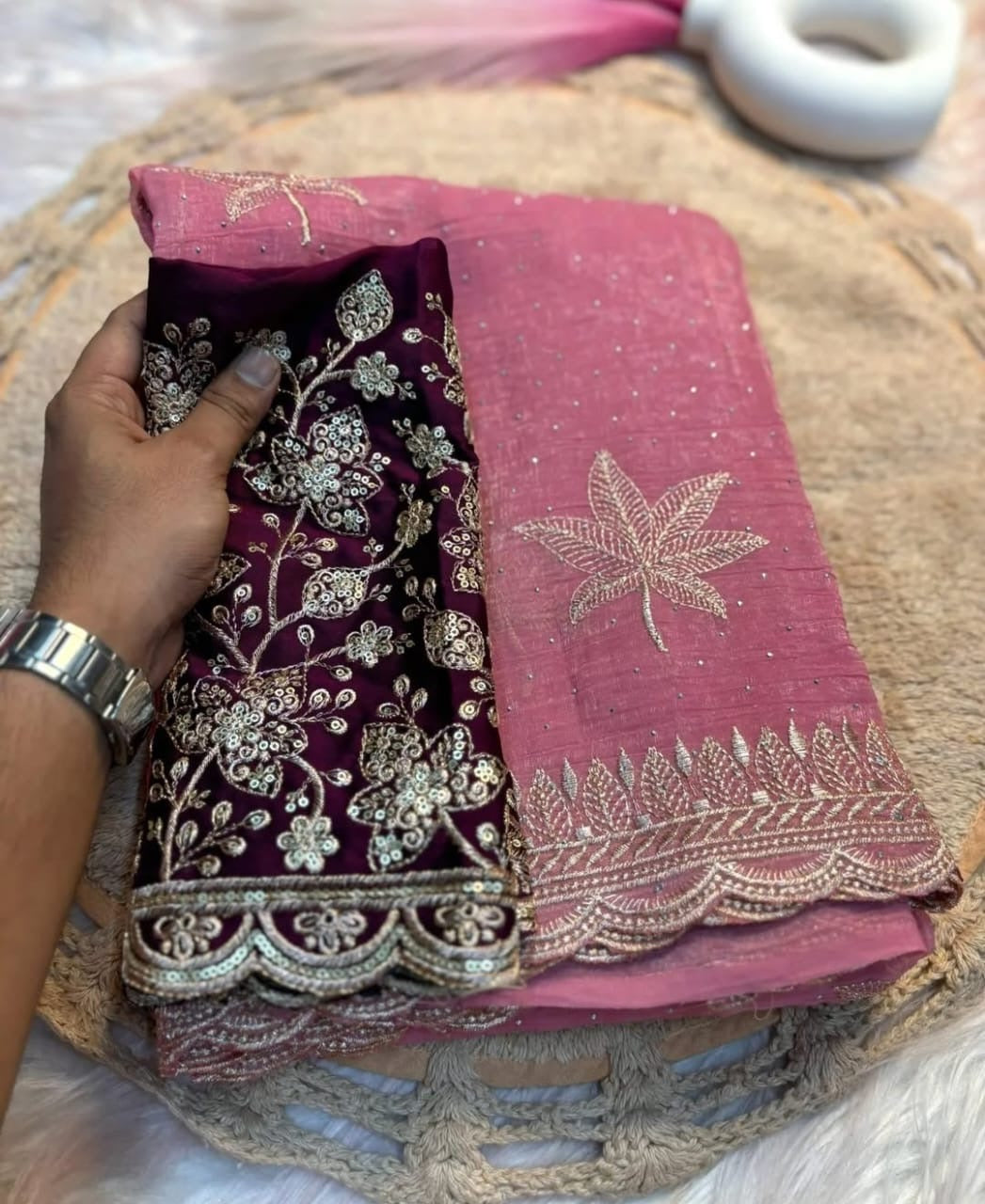 Chiffon saree