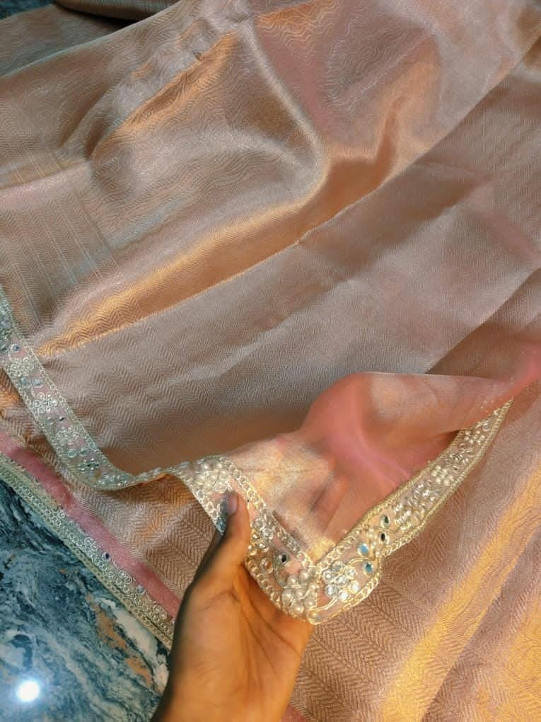 Banarasi soft  kanchipuram Tissue silk saree