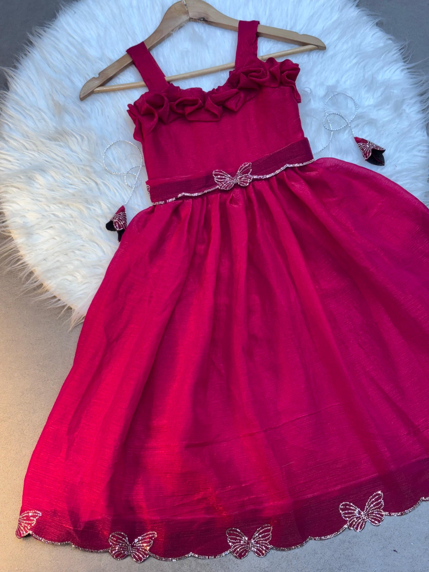 HAND WORK PANEL GOWN