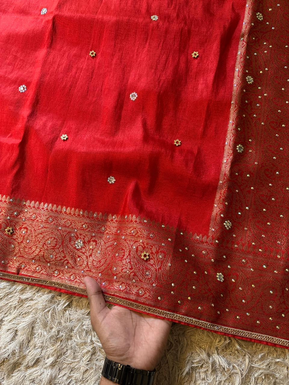 Banarasi Katan Tissue Silk Saree