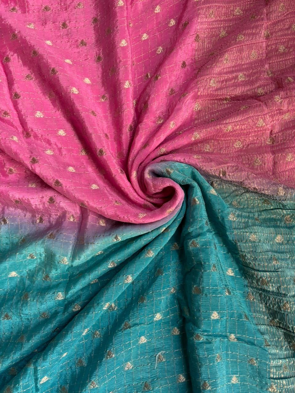 Viscose chinnon saree