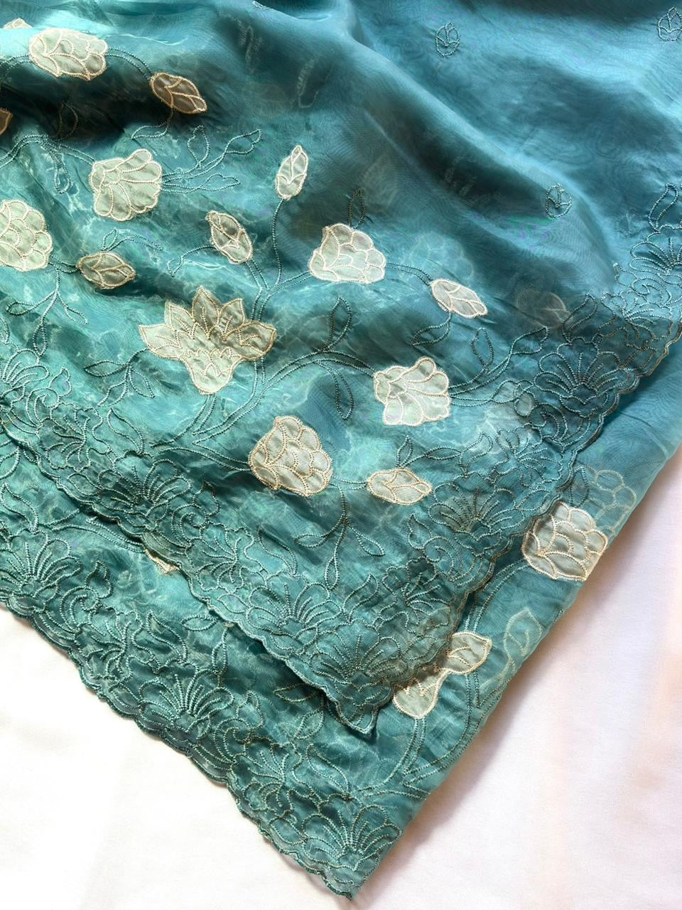 Kora silk saree