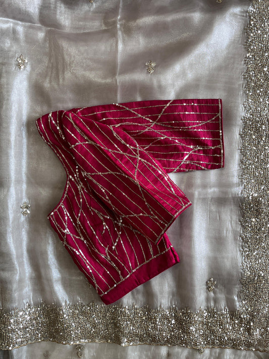 Pure tissue saree