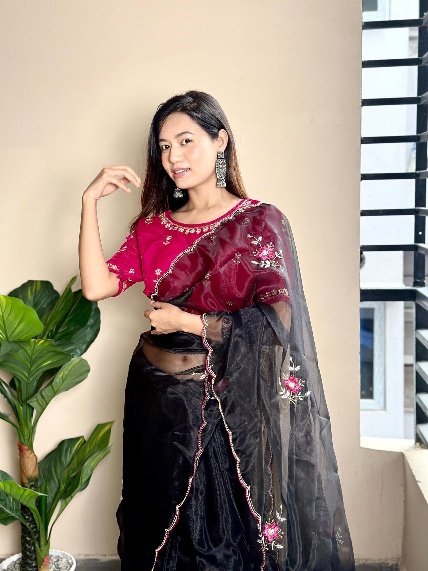 Pure And Light Organza saree