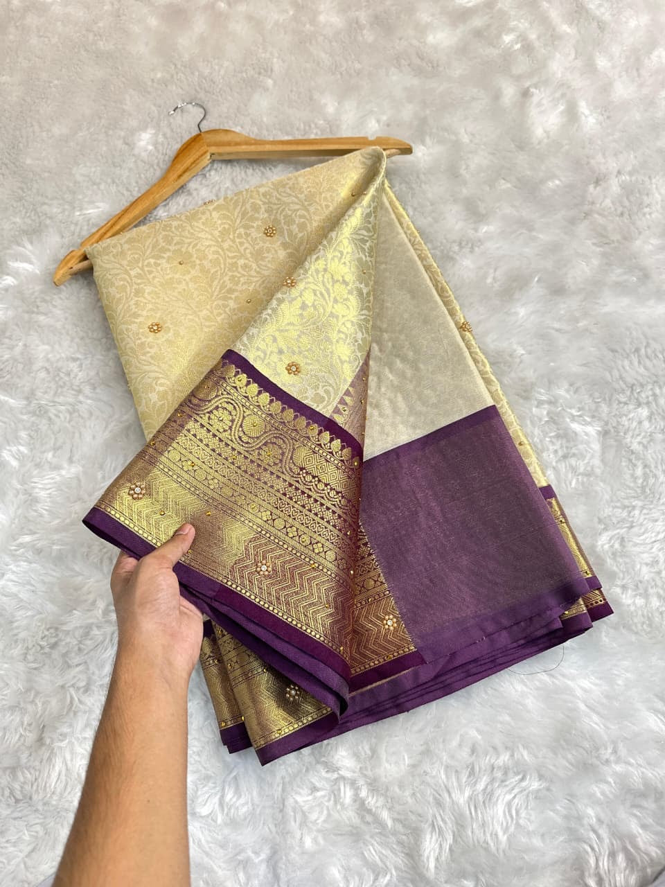 banarasi tissue saree