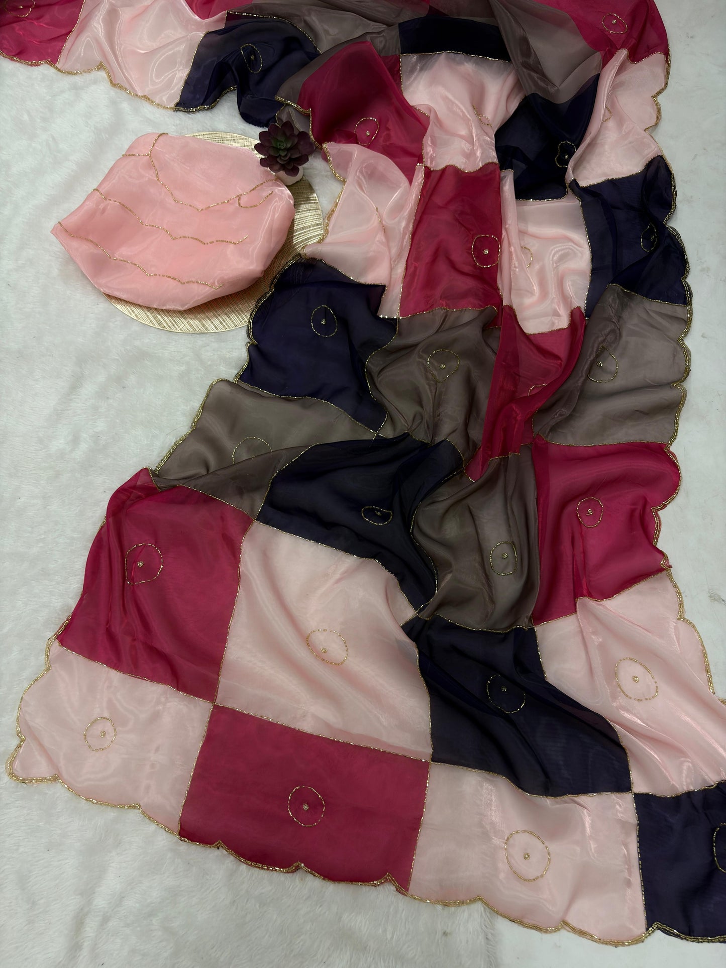 Soft space silk saree