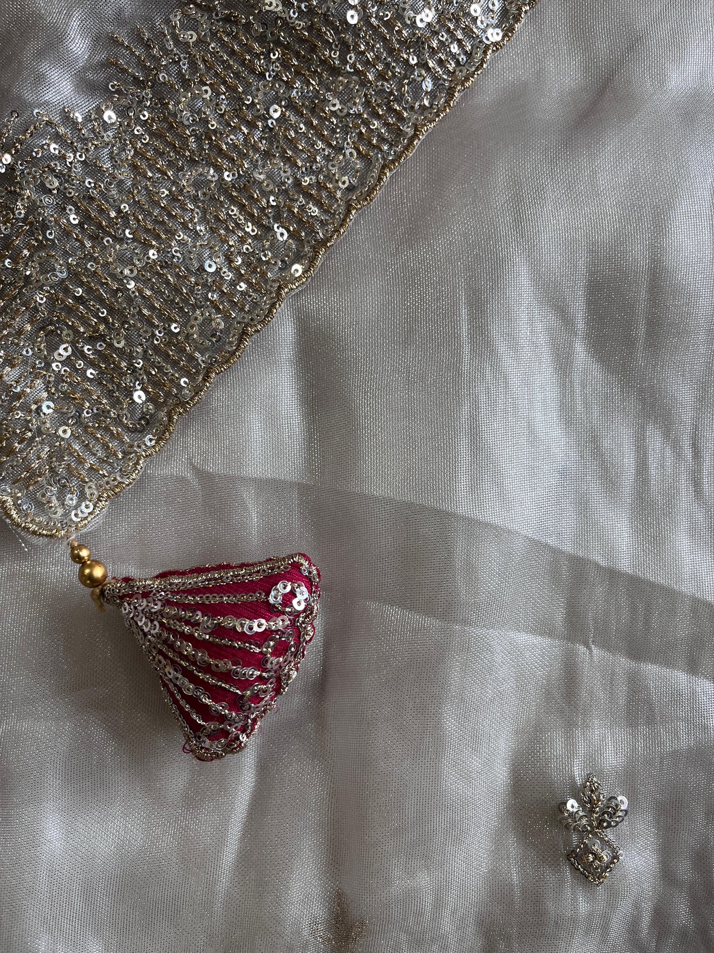 Pure tissue saree
