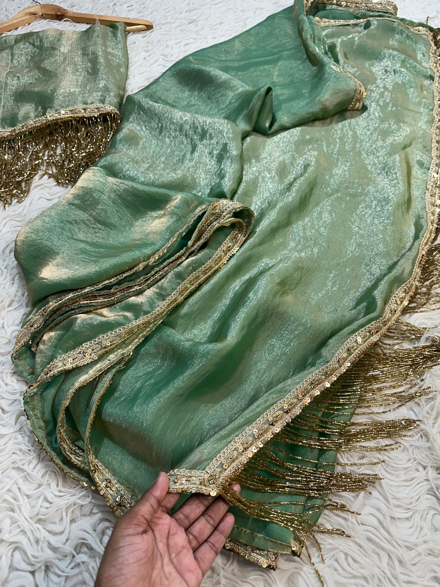 Banarasi tissue silk saree