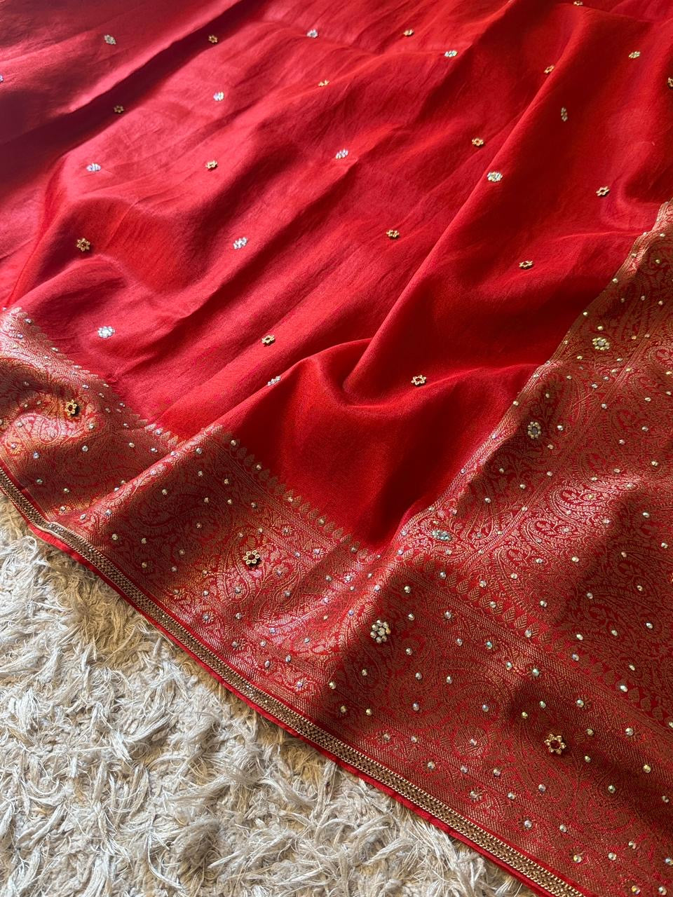 Banarasi Katan Tissue Silk Saree