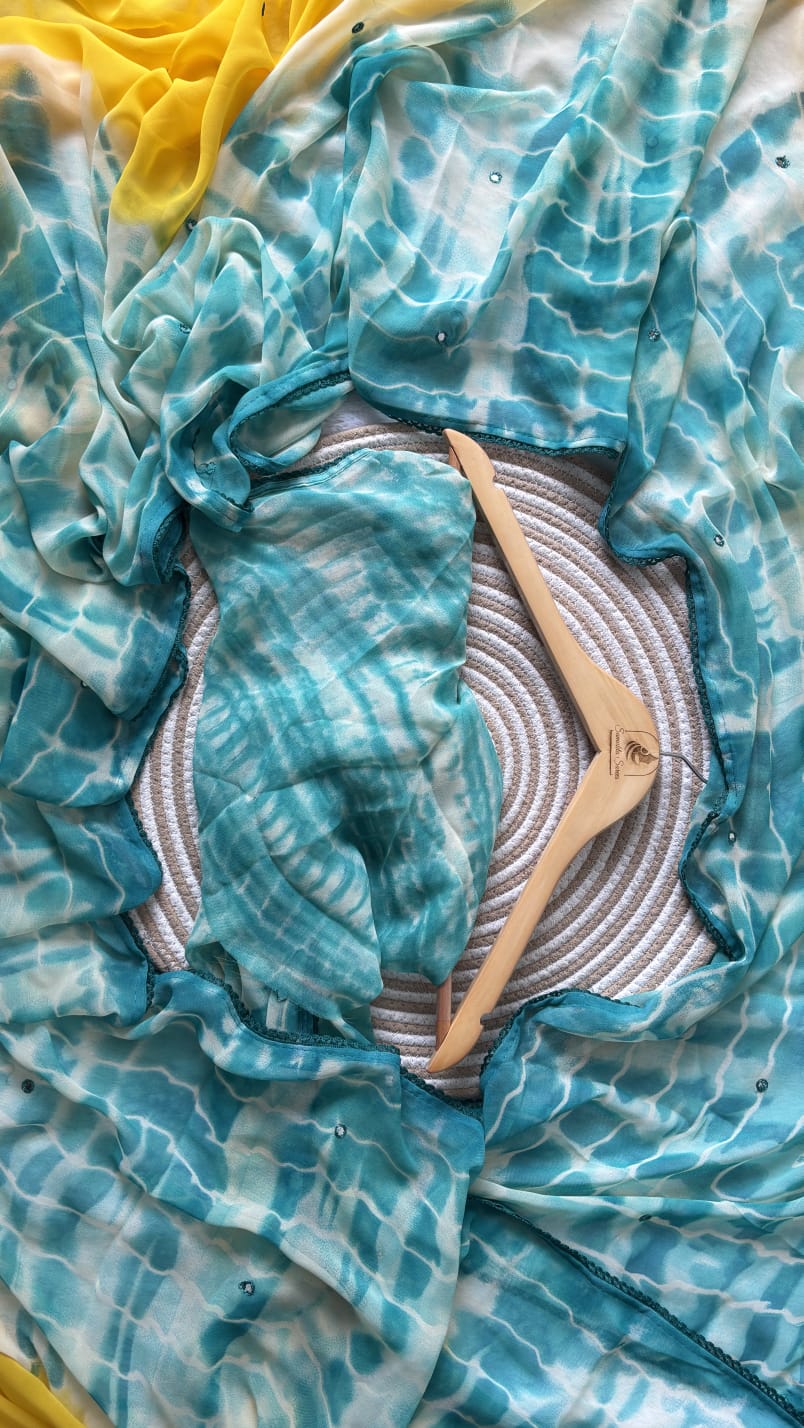 Georgette saree