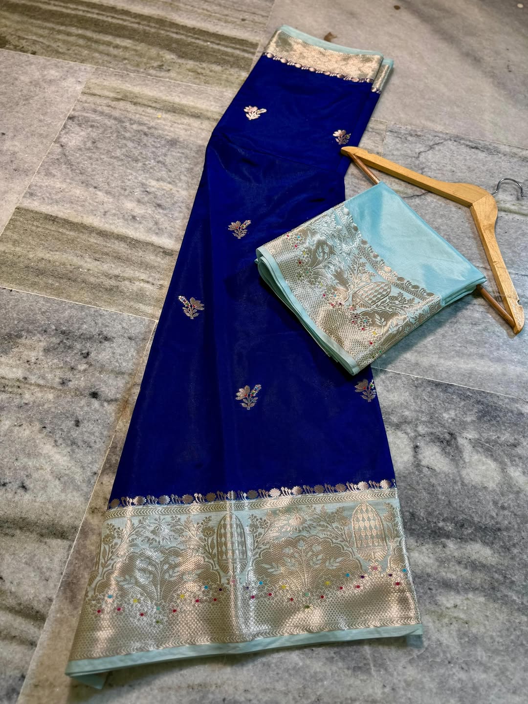 Banarasi katan silk saree