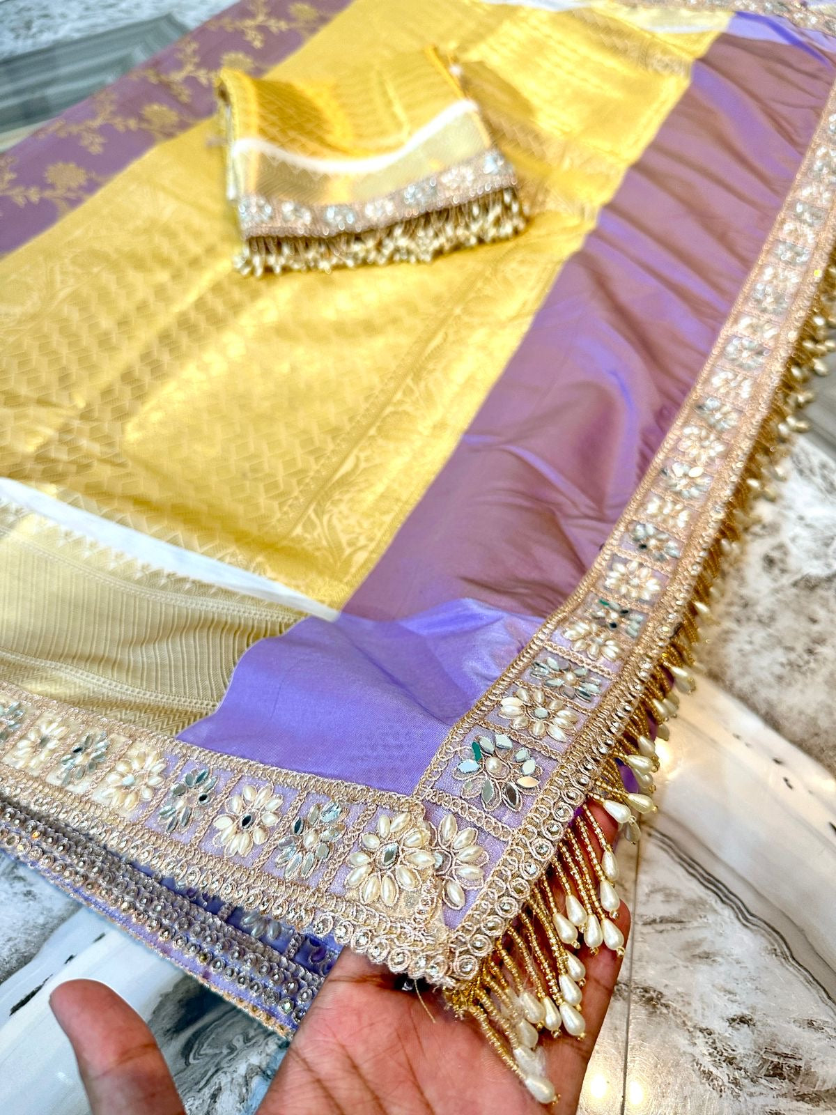 Banarasi soft best tissue fabric saree