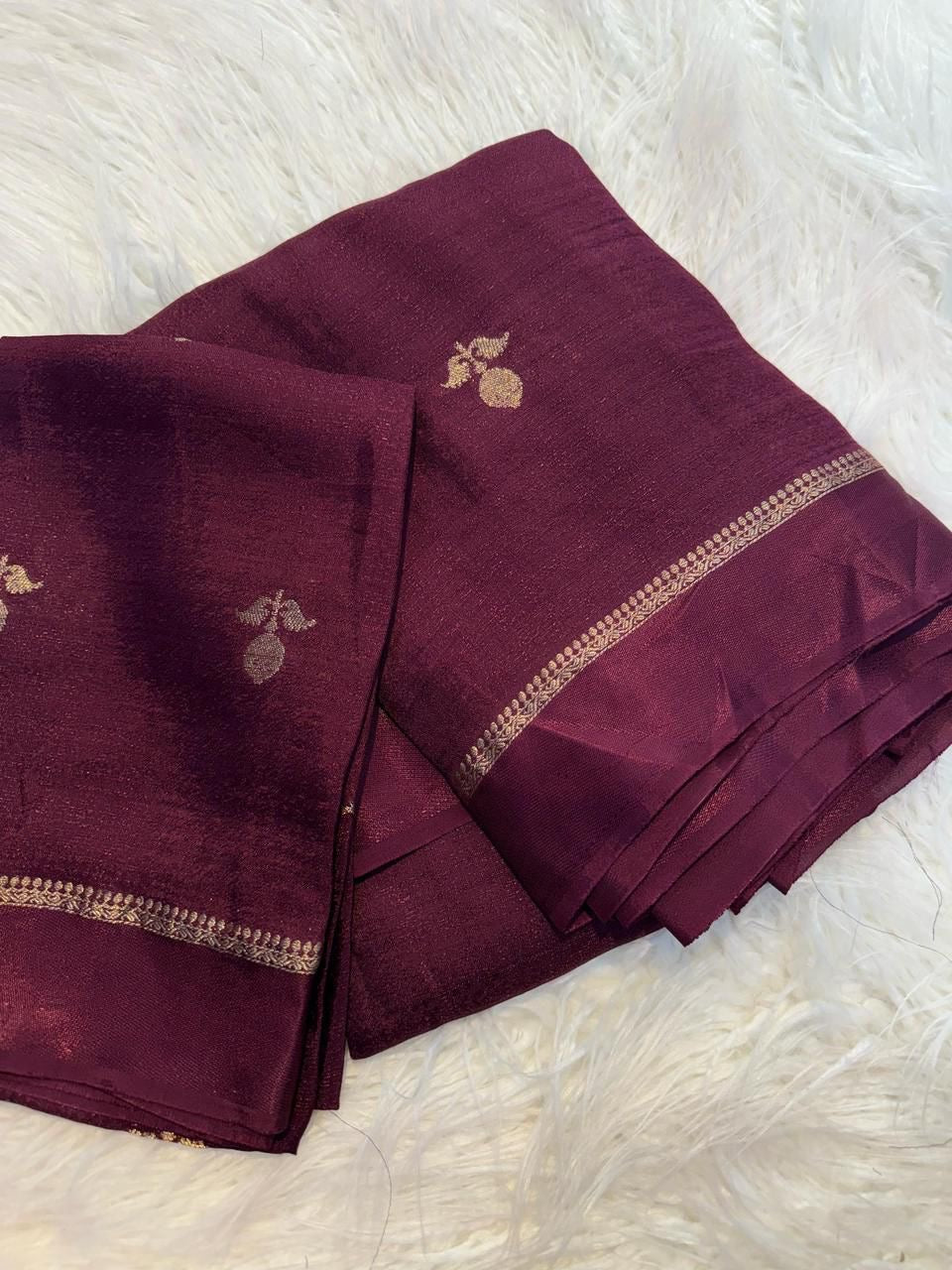 Pure soft Viscose Khadi silk fabric