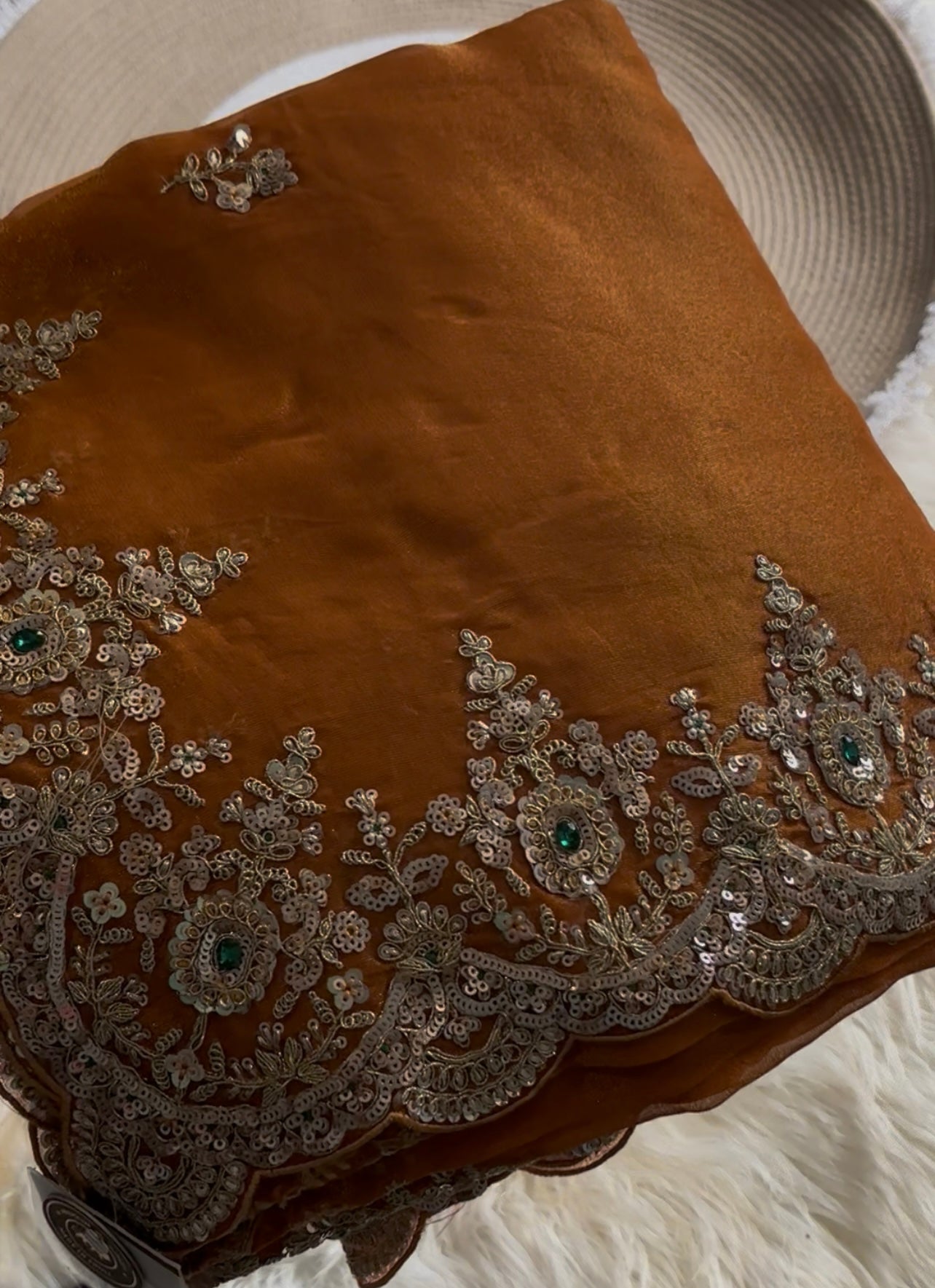 Premium Tissue organza saree