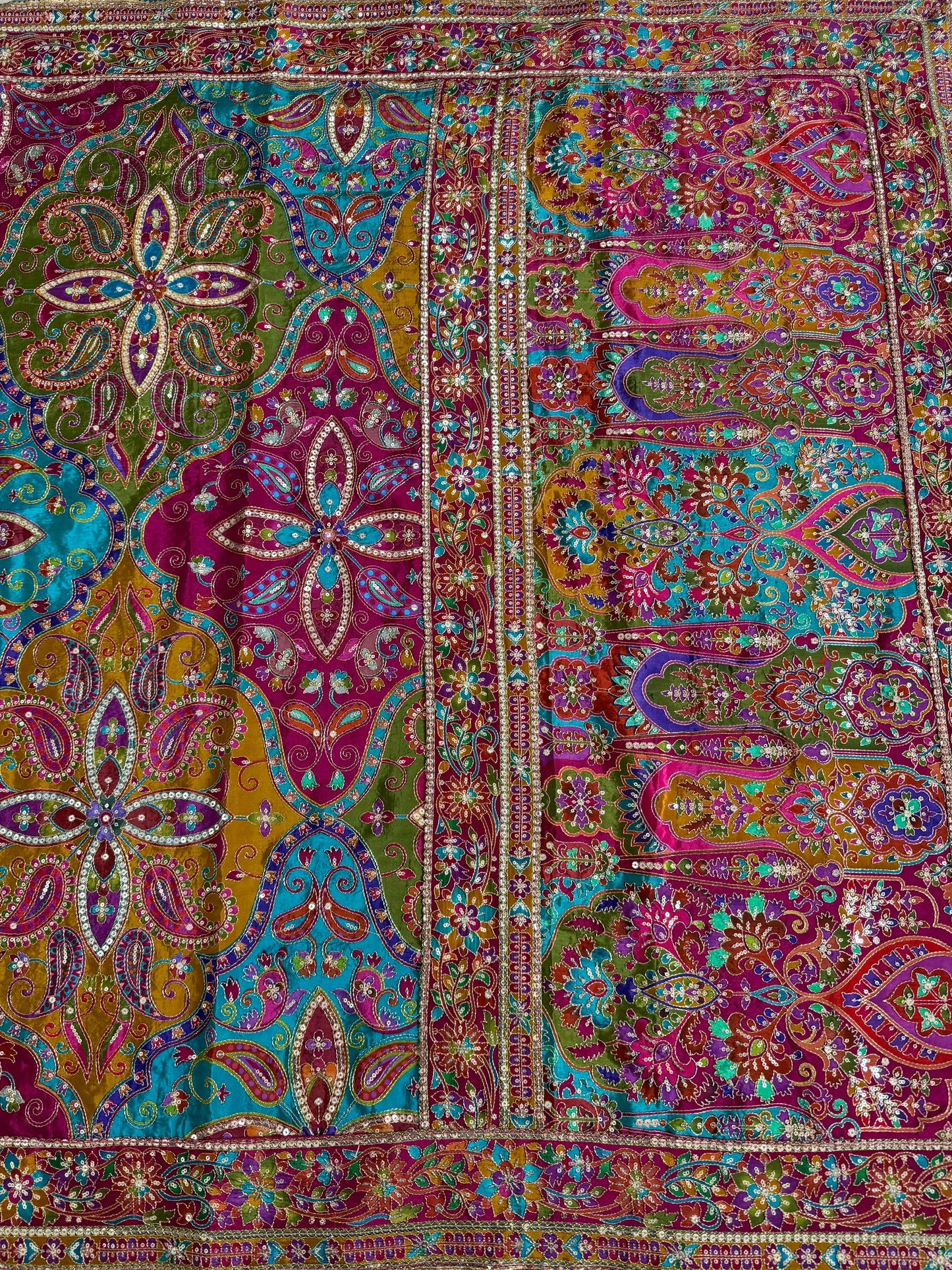 Pure Viscose Saree With Multi Colored