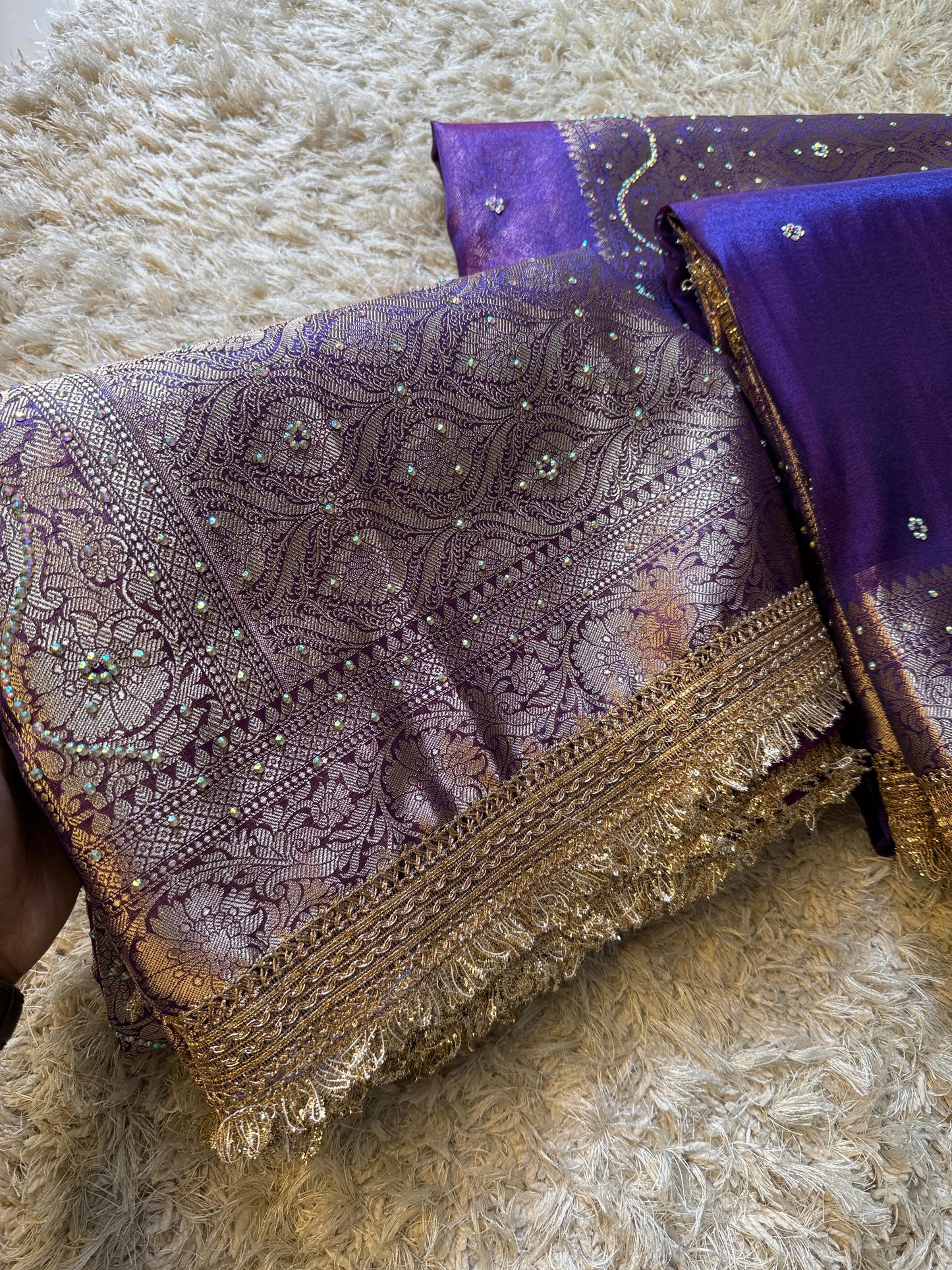 Banarasi tissue silk saree