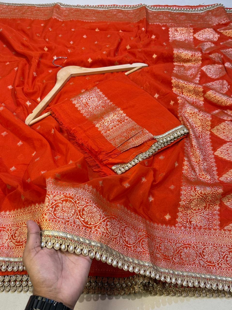Banarasi semi katan