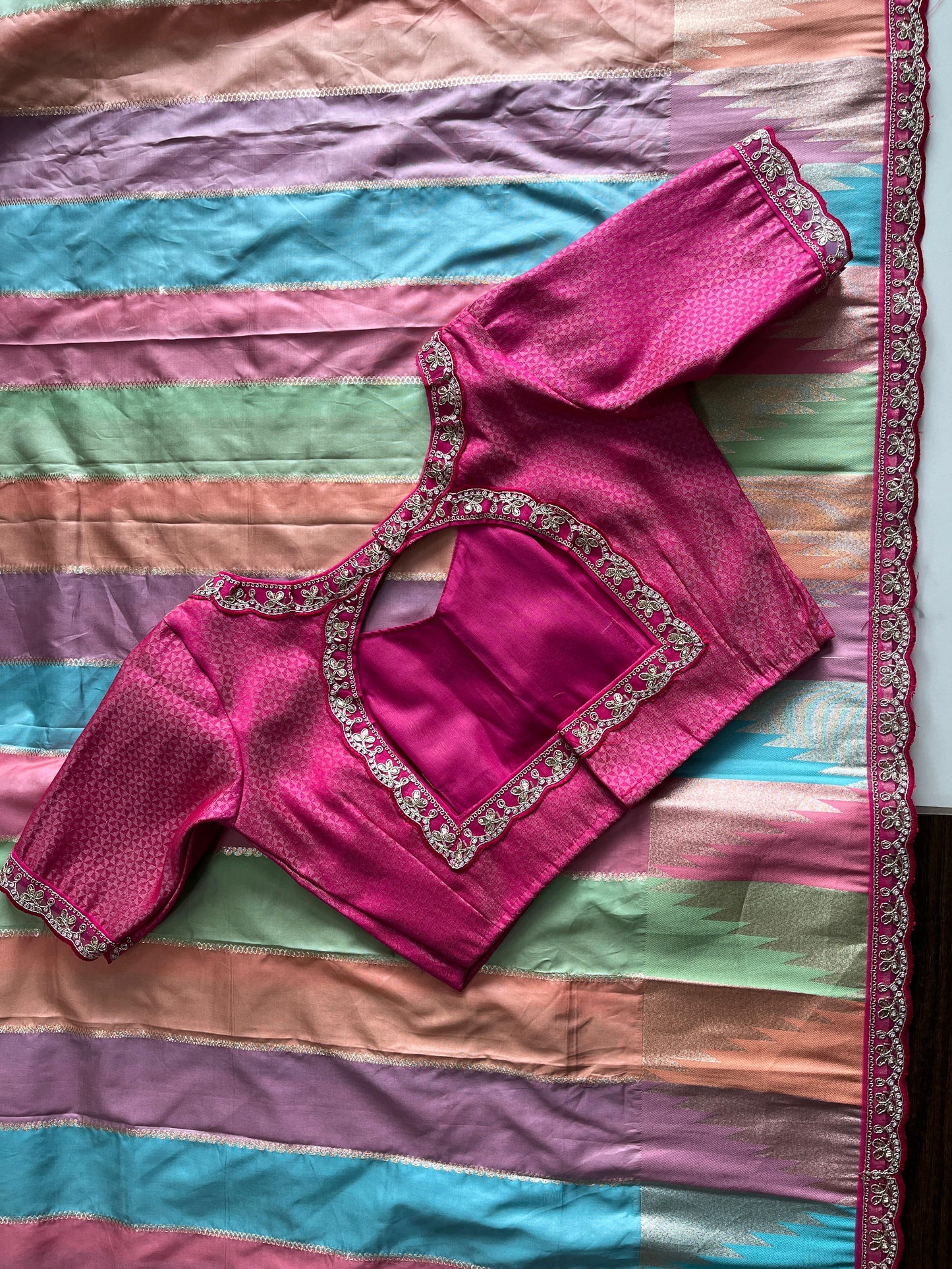 Tissue saree