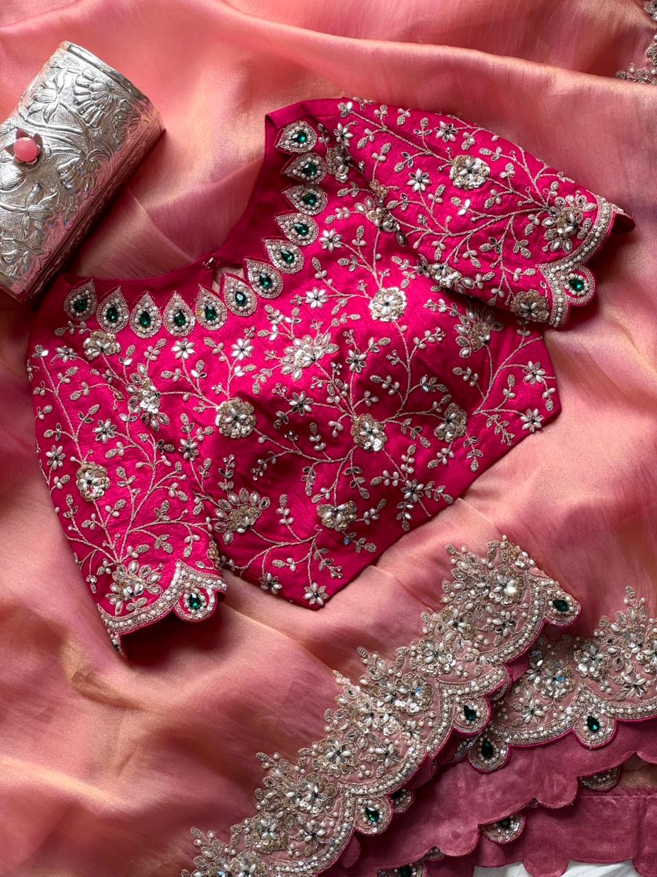 Premium tissue silk saree