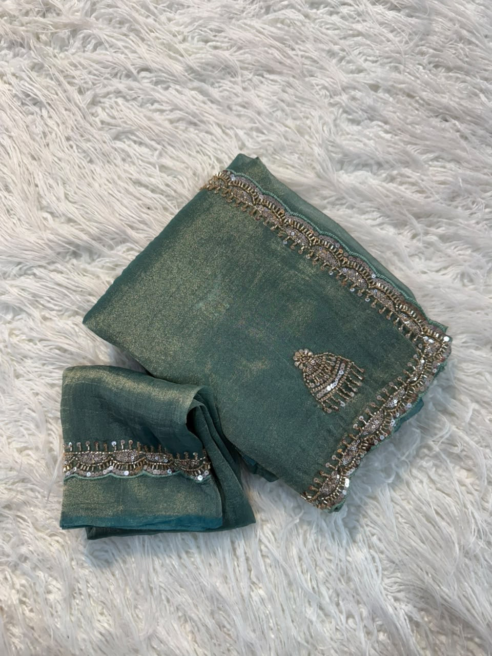 Tissue saree