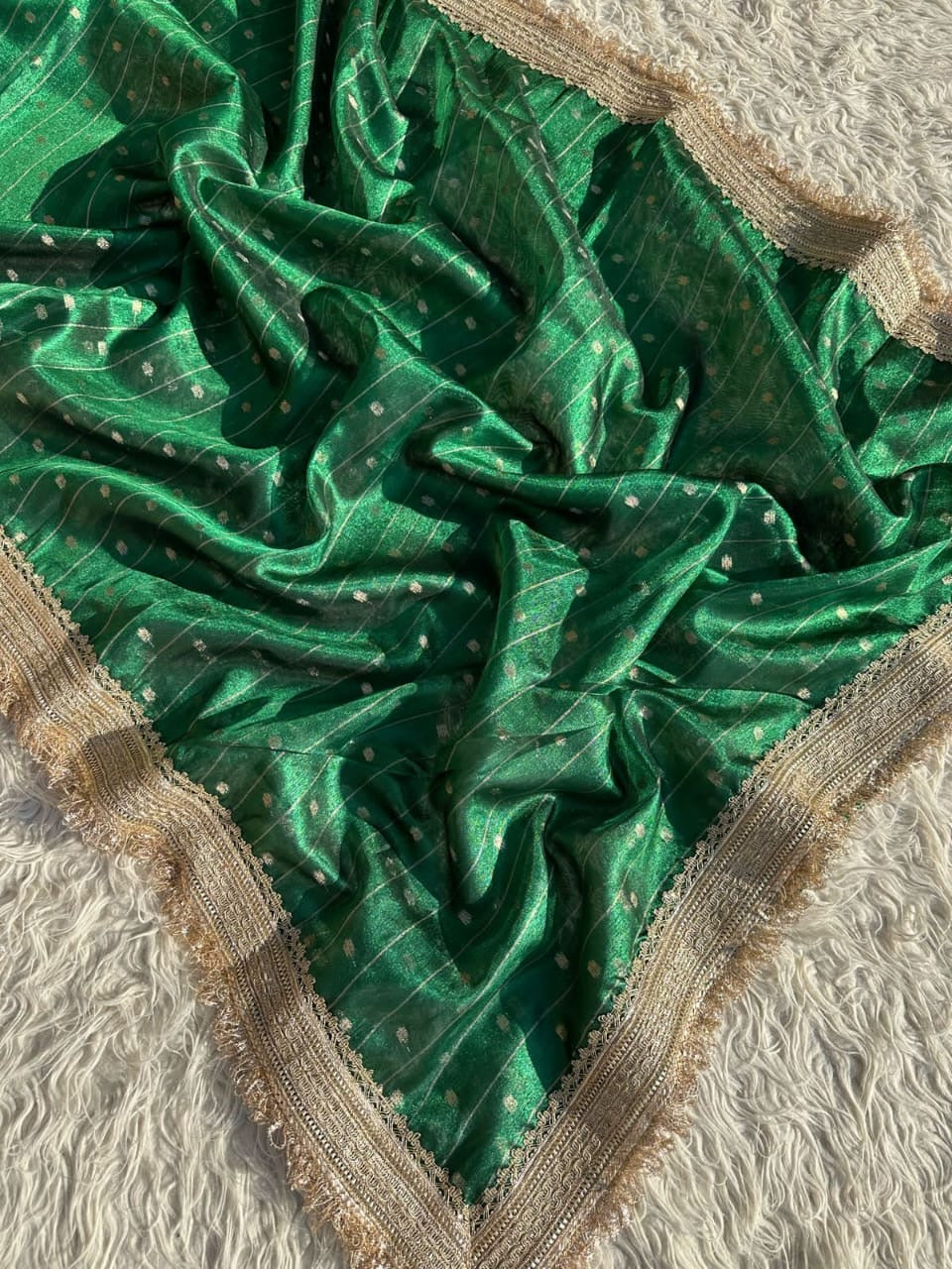 Banarasi tissue organza saree