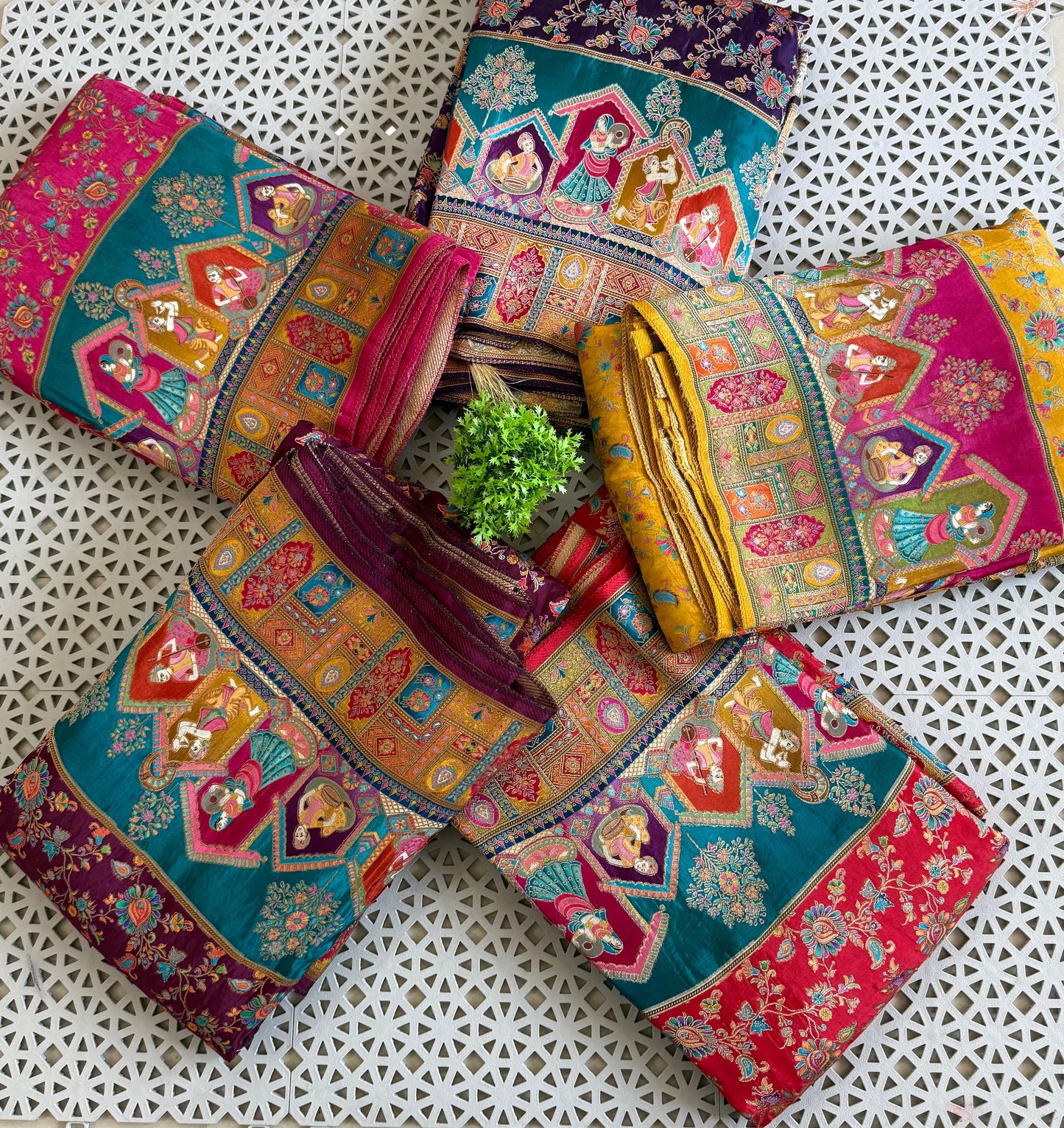 Pure viscose silk saree